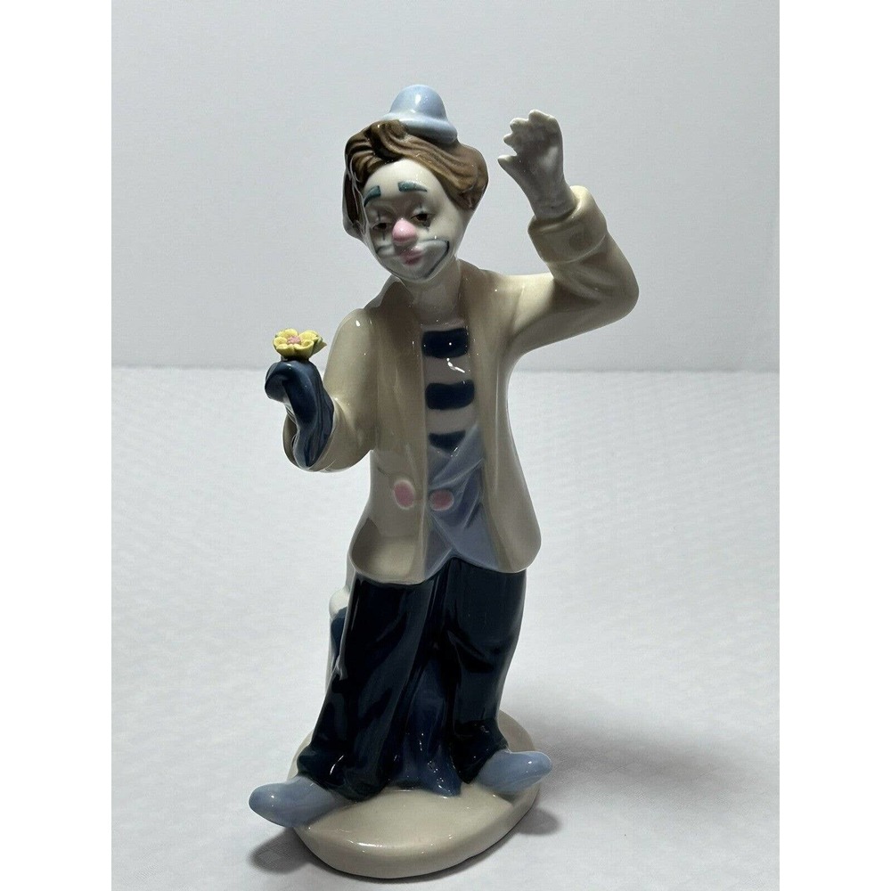Vintage Paul Sebastian 1993‎ Desako 8" Clown Magician Porcelain Figurine